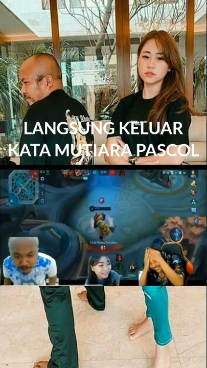 KETIKA PASCOL DI TROLL LUAN LUAN AUTO KELUAR KATA KATA MUTIARA#shorts #pascol