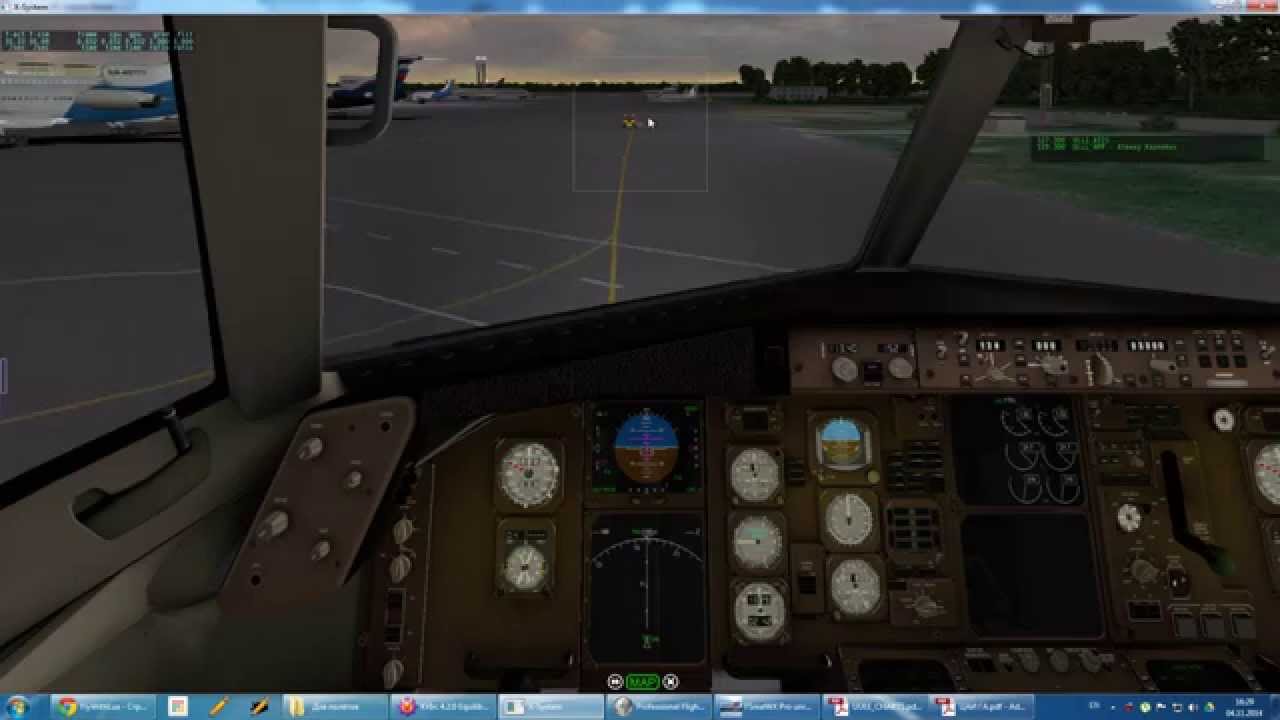 Beautiful Pulkovo (ULLI) approach. Vatsim. X-Plane. Boeing 757.