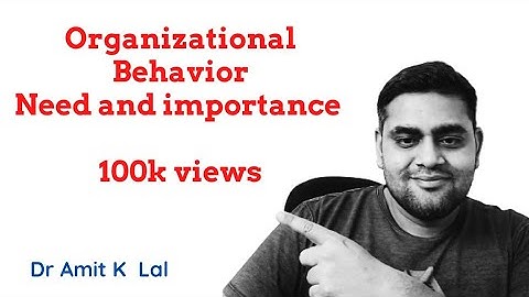 Organisational Behaviour Meaning, Need and Importance of OB, Discipline in OB