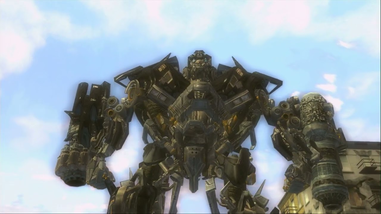 Transformers: The Game - Ironhide vs. Blackout Boss Battle (2007)