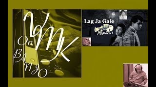 Lag Ja Gale Slow Hindi Instrumental Karaoke Cover On Banjo Bulbul Tarang