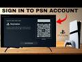 How To Sign Into Playstation Network On PS5 Pro