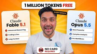 Claude Opus 5.5 & Fable 5.1 FREE: 1 Million Tokens, No Card!