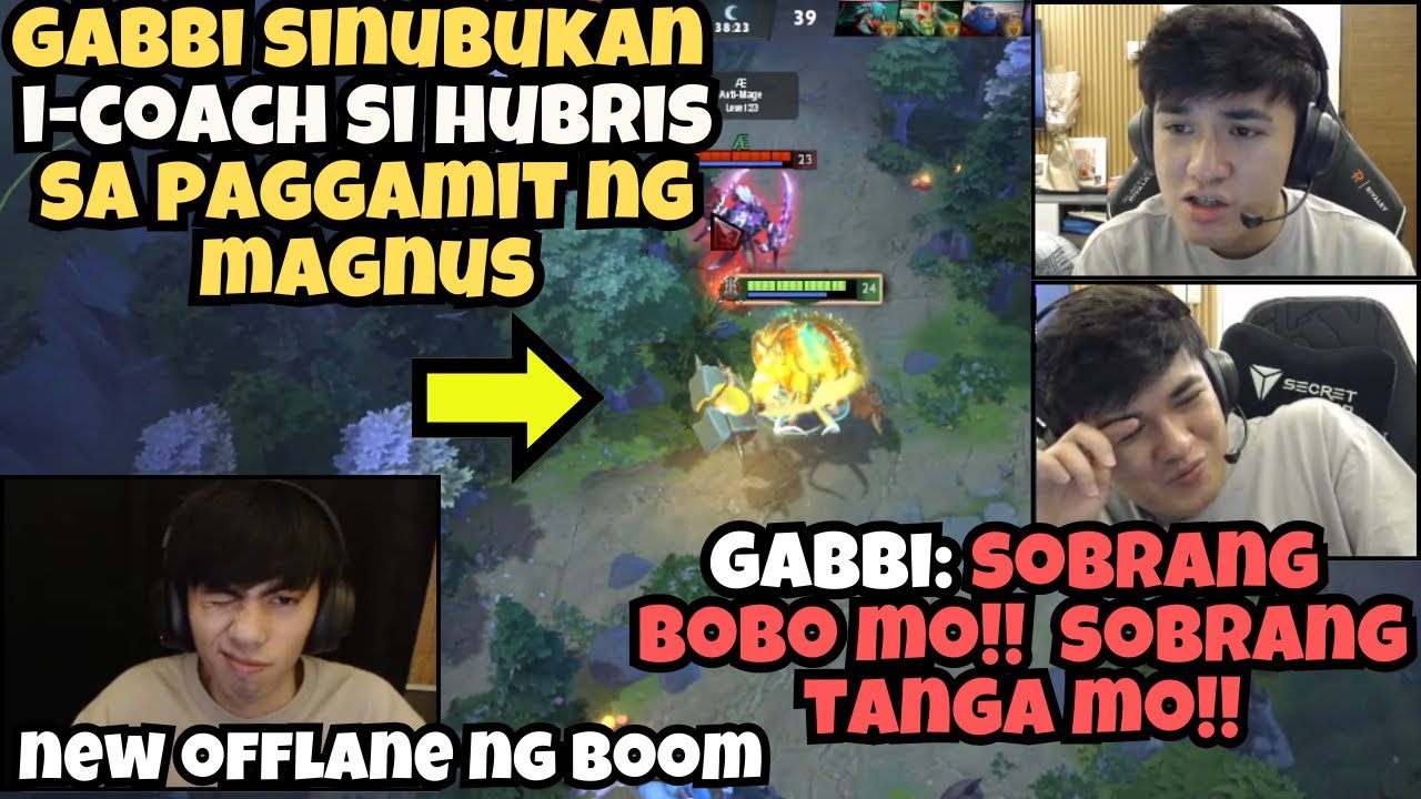 LAUGHTRIPAN | GABBI NABADTRIP NA KAY HUBRIS SA PAGCOACH PAANO GUMAMIT NG MAGNUS
