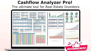 Cashflow Analyzer Pro. The ultimate tool for real estate Investors.