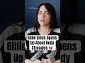 Billie Eilish Opens Up About Body Struggles #shorts #BillieEilish #BillieEilishInterview