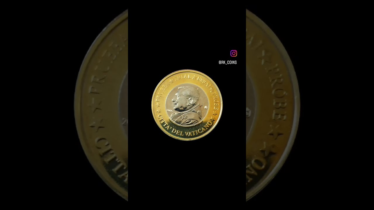 Vatican City Specimen 1 And 2 Euro Market Value INR 800 1200 coins Vatican City Specimen 1 And 2 Euro Market Value INR 800 1200 coins