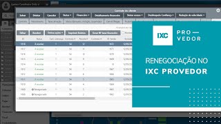 Renegociação de boletos no IXC Provedor screenshot 5