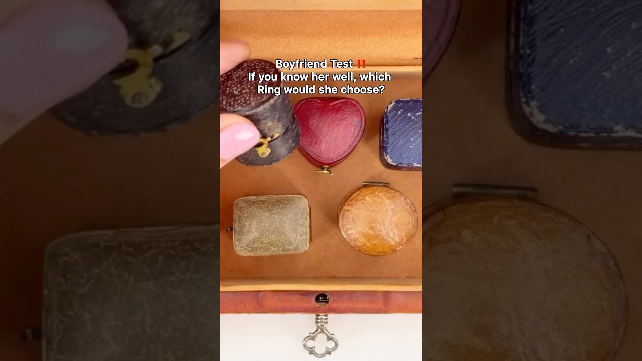 Набор колец для проверки бойфренда💍 | Какое обручальное кольцо она бы выбрала? | Кольца с муассан...
