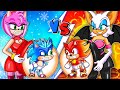 Dr. Sonic Fire &amp; ICE Save Heart Mommy Amy - Sonic Love Amy Mommy - Sonic the Hedgehog 2 Animation
