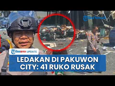 Ledakan Guncang Ruko di Pakuwon City Surabaya Diduga dari 3 LPG 50 Kg, 41 Bangunan Luluh Lantak