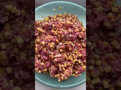 Манты по рецепту моей татарской бабушки 👌#манты #мантырецепт