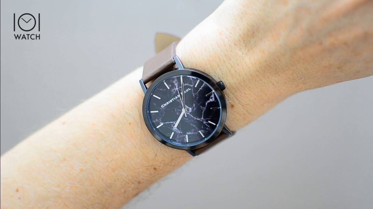 Christian Paul Watches Review Bridport Marble 101.Watch Store YouTube