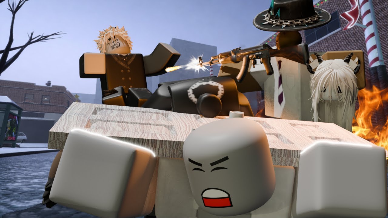 Killing a Toxic E-Dater Gang with BFG and RPG |Criminality (Roblox)