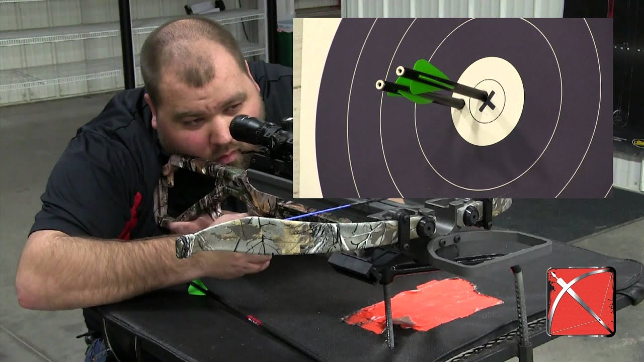 Excalibur Micro 315 Crossbow Test Shooting on the Range YouTube