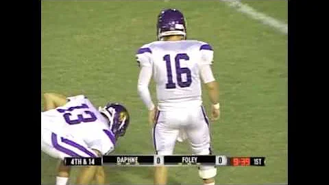 GAME OF THE WEEK - Daphne vs. Foley (2013 Week 3)