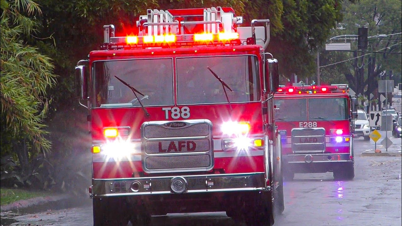 LAFD Task Force 88 Responding 