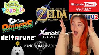 SO MANY SURPRISES | Nintendo Direct Reaction (FULL - 06/09)