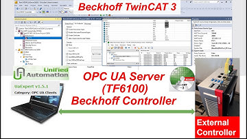 COM08b. OPC UA Beckhoff - TwinCAT 3 TF6100 (OPC UA Server) Beckhoff IPC Controller (C6030)