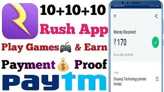 New Earning App Today | Minimum Withdraw ₹10 | Rush by hike | new earning app screenshot 4