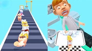 Teeth Stack | All Levels Gameplay Walkthrough (Android-iOS) LEVEL 2