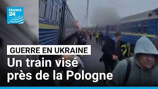 Guerre en Ukraine : la Russie frappe à 800 mètres de la Pologne • FRANCE 24