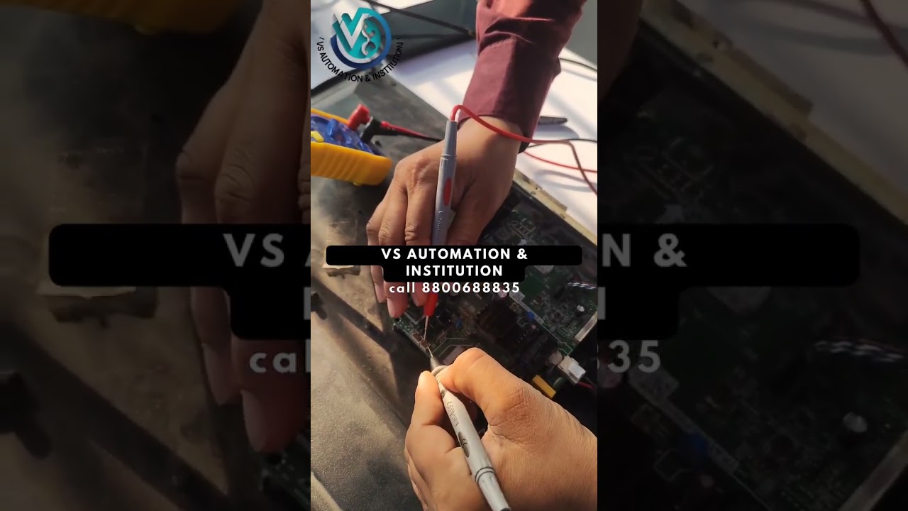 Lcd led tv repairing course Ac fridge washing machine pcb repairing course  