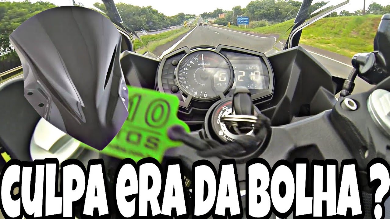 TOP SPEED NINJA 400 COM COROA 40 | PROBLEMA ERA BOLHA ? - YouTube
