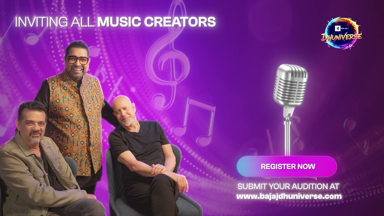 Bajaj Dhuniverse 🎵 | Upload Your Dhun & Get Heard by Shankar-Ehsaan-Loy | India’s Musical Rise