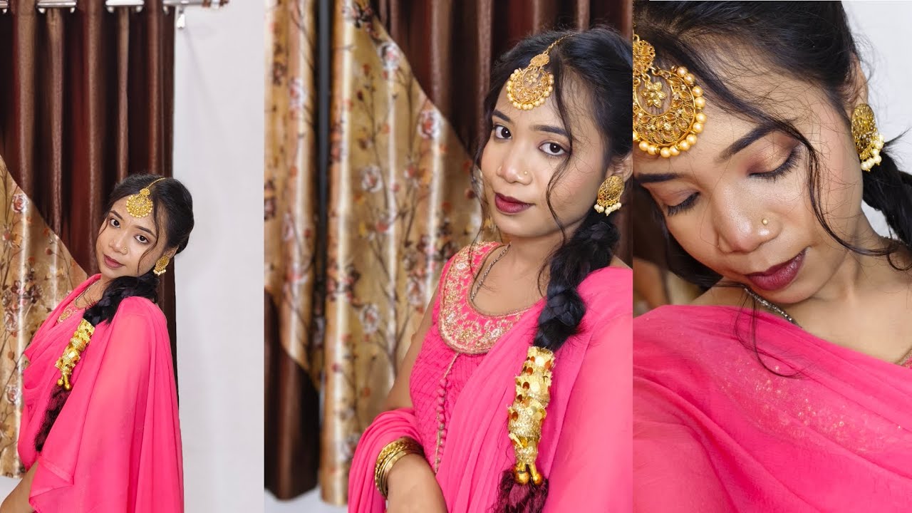 Makeup tutorial for Lohri ✨  step by step 