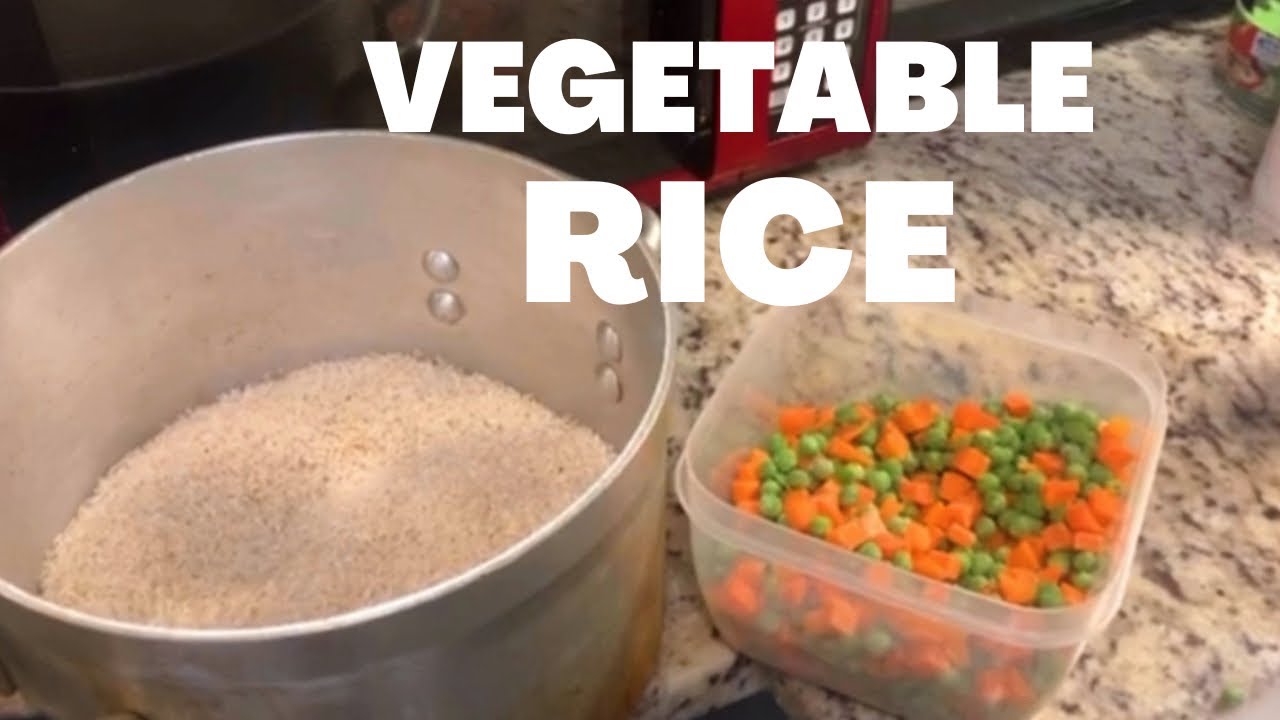 How to make vegetable rice YouTube