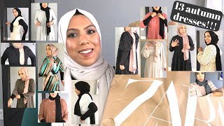 ZARA MODEST FASHION AUTUMN DRESS HAUL | SEP 2019