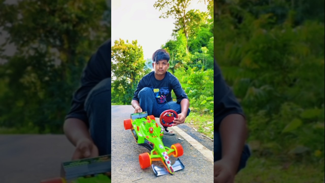 RC Biggest Formula Car Unboxing Green car Big Size Racing car