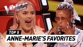 Anne-Marie's FAVORITE Blind Auditions in The Voice