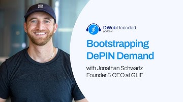 Bootstrapping DePIN Demand with Jonathan Schwartz | DWeb Decoded