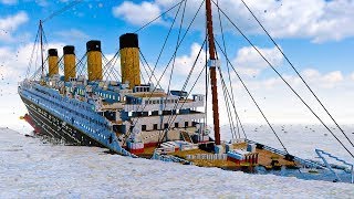 MONSTER SHIPS DESTROY EVERYTHING BOATS WRECK TERRIFYING WAVES IN STORM GLACIER CALVING & ICEBERGS