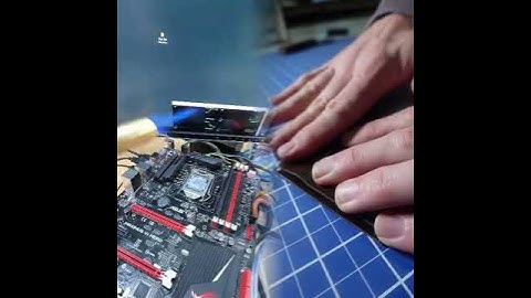 Exploring what happens when a CPU gets WAYYY too hot #pc #pctips #pcbuilding #mryeester