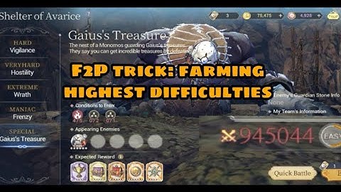 Exos heroes Global Trick: F2P(new player guide) farming high difficulty floors