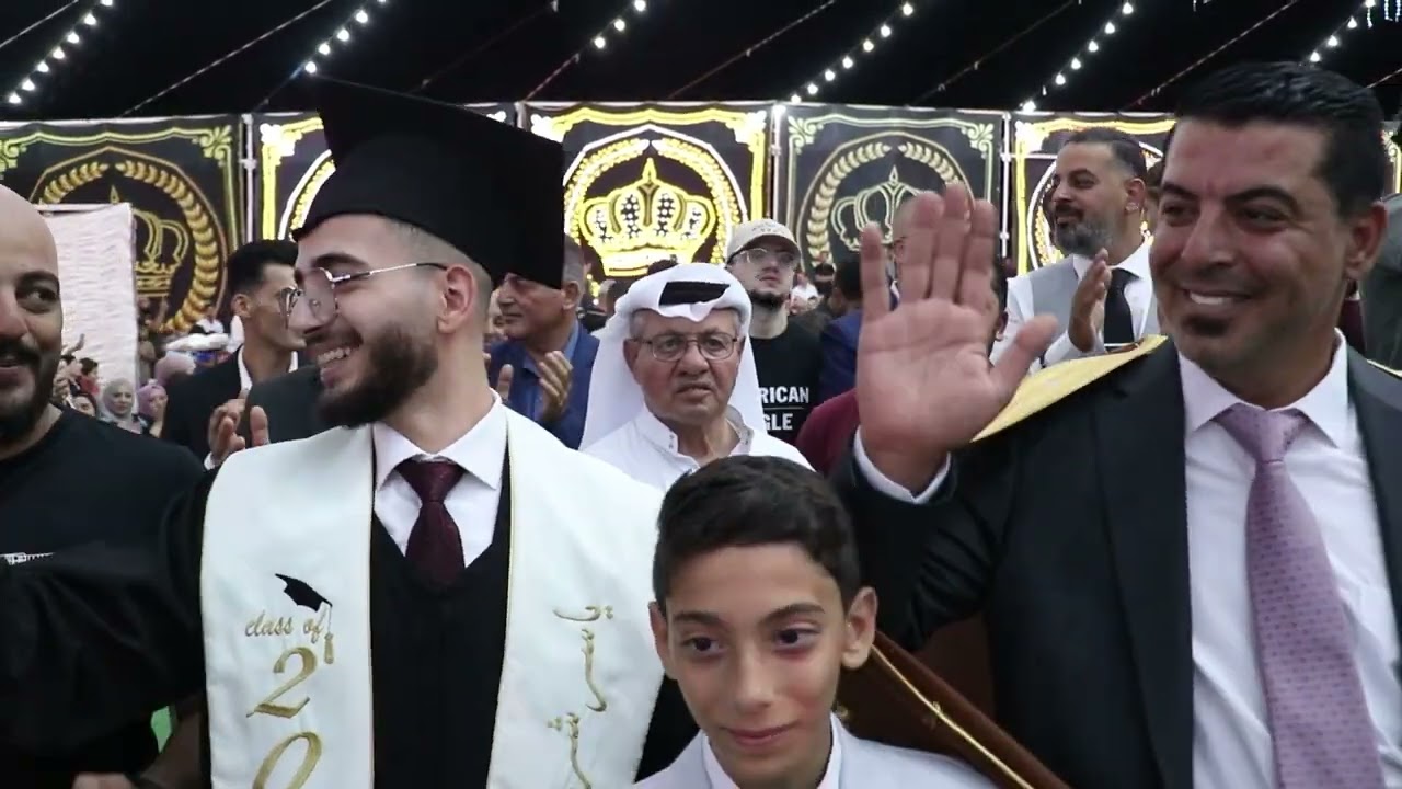 أفراح آل الزعبي / حفل تخريج ياسر شريف الزعبي / الفنان  أحمد القسيم شرحبيل التعمري و زكريا عياش/ج١