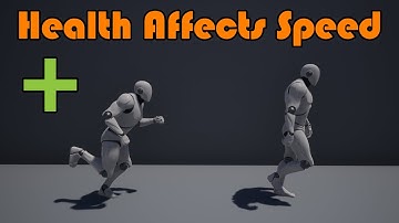 Change Player Speed Based On Health | Slower When Damaged - Unreal Engine Tutorial