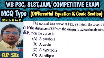 The normal to the curve at P(x,y) meets the x-axis at G. If the distance of G form the origin is