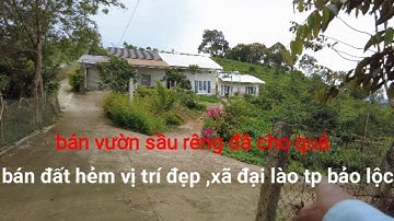 132 bán đất xã đại lào bảo lộc| cách ql20 xã 1,2km | vị trí đẹp khu dân cư hiện hữu | giá 79tr\1m