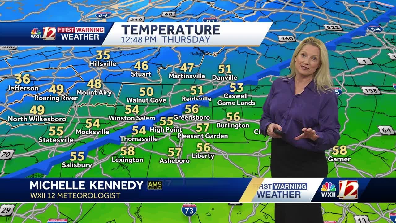 WATCH: Windy and much COLDER Wednesday evening, High Fire Danger from ...