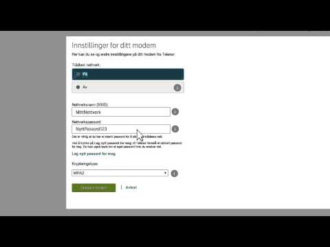 Video: Hvordan endrer jeg passordet for det trådløse nettverket mitt D Link?