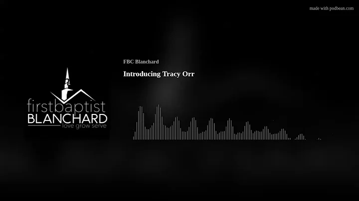 Introducing Tracy Orr