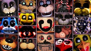 Jumpscares Collection #53 - Trtf, Tnar, Fnaf 1 Overhaul, And More!