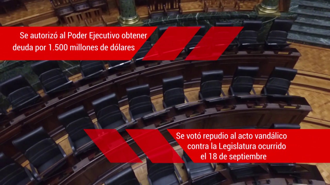 #EsLey Sesión 28-09-17 legislatura de san juan