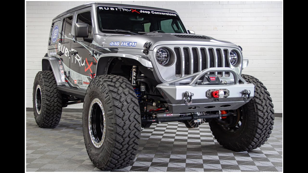 Jeep Wrangler JL Rubicon Power 448 HEMI 42 Nitto Trail Grappler MT