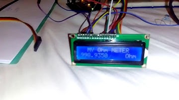 Arduino Ohm Meter.