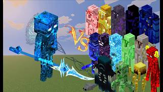 STARLIGHT DEATH vs ALL TITAN BOSSES I Minecraft Mob Battle